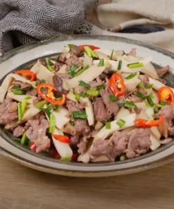 ĐÀ ĐIỂU XÀO NẤM TƯƠI