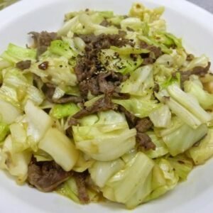 BẮP CẢI XÀO BÒ