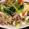 ĐÀ ĐIỂU XÀO HÀNH CÀ