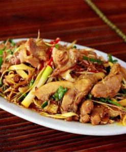 ĐÀ ĐIỂU XÀO SẢ ỚT