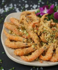 TÔM ĐẤT RANG MUỐI